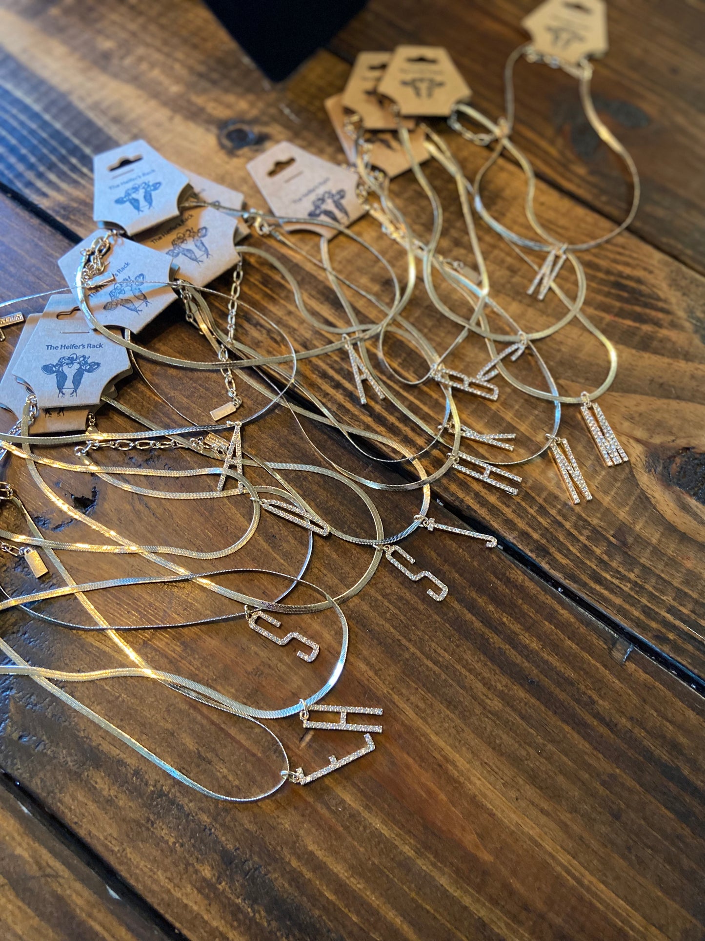 Letter Necklaces